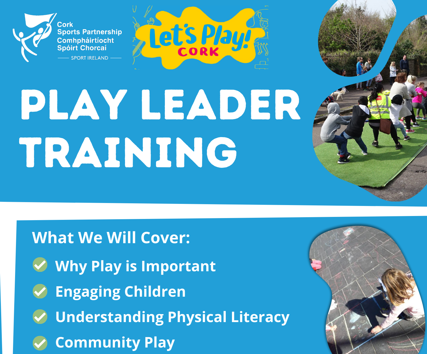Cork Play Leader Workshop Poster 2021