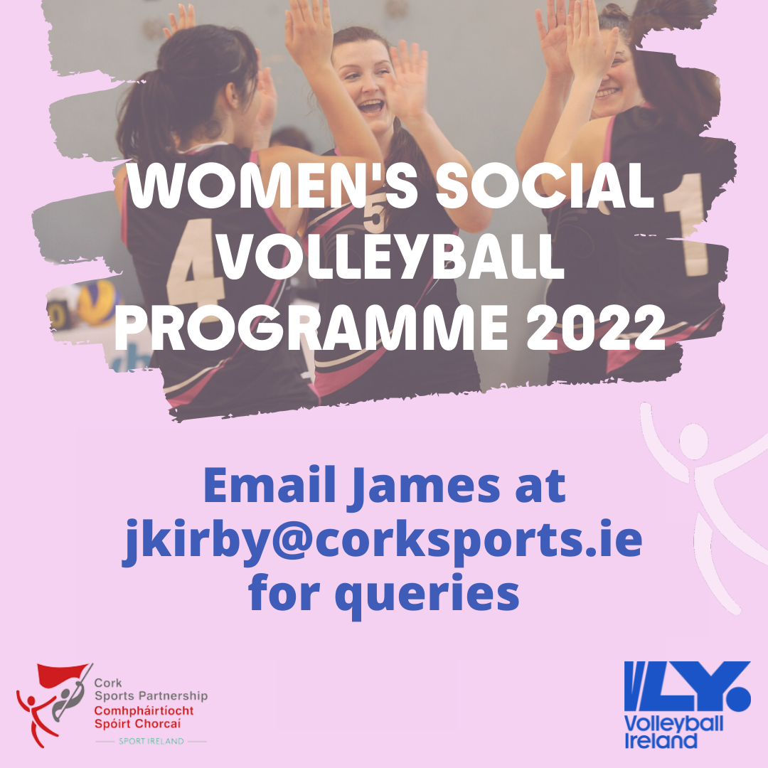 Women's Social Volleyball Programme | Cork Sports Partnership