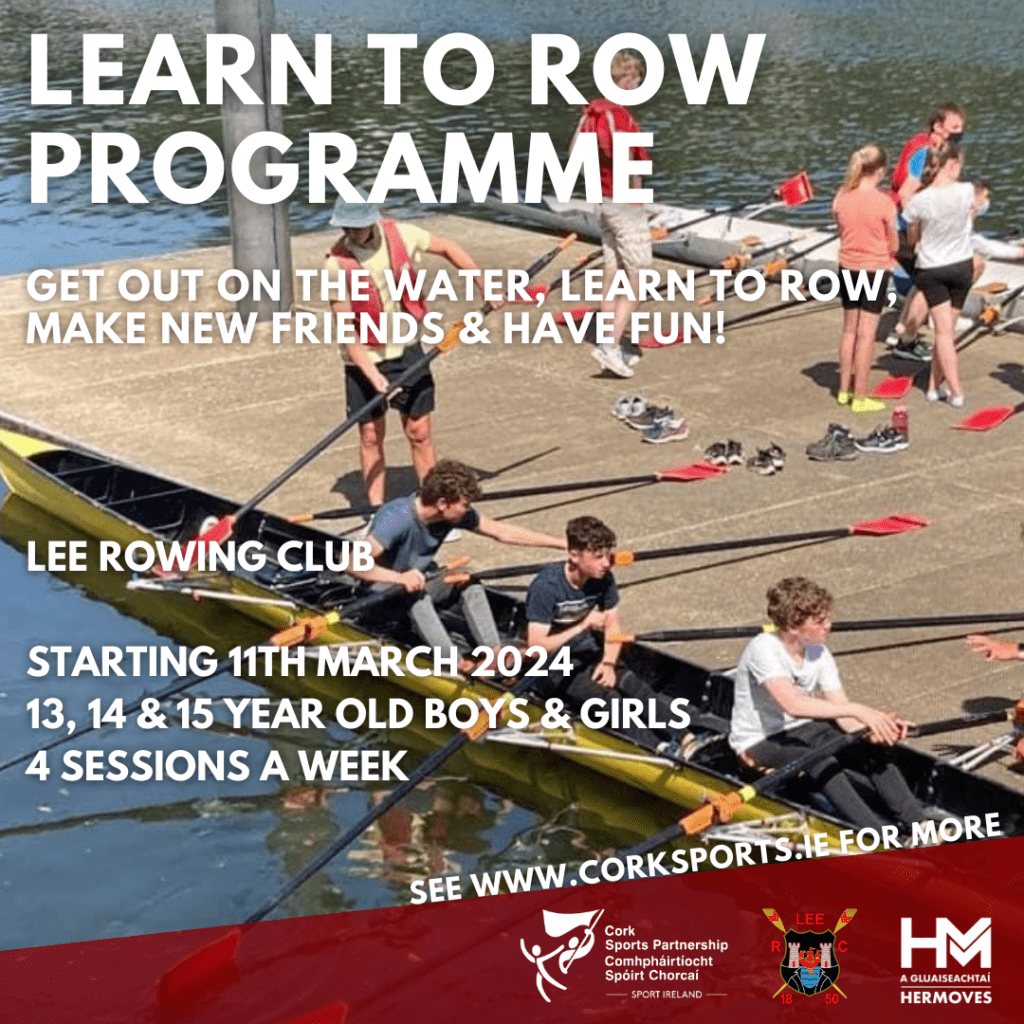 Learn To Row Spring Programmes | Cork Sports Partnership