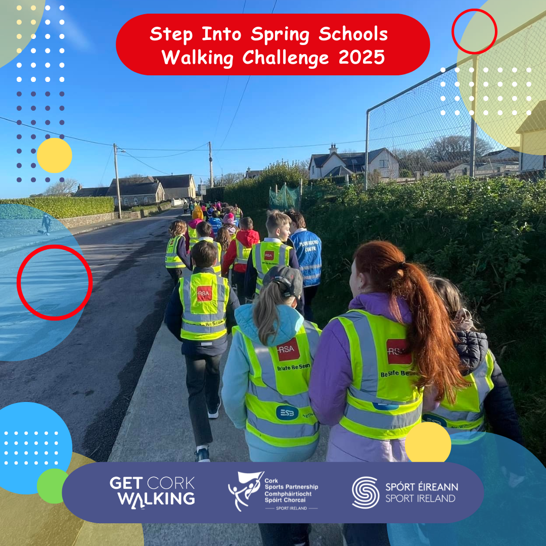 Step Into Spring Walking Challenge 2025 Cork Sports Partnership